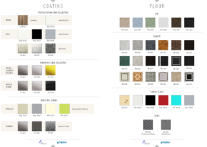 VIRA Lift dodatkowe informacje kabiny MARS s2