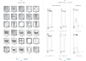 VIRA Lift dodatkowe informacje kabiny MARS s3