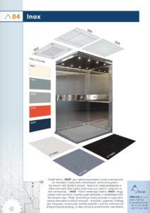 VIRA lift linia LK INOX